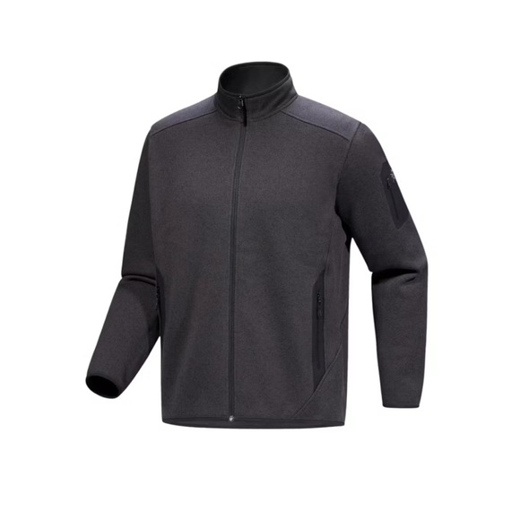 Arc’teryx Covert Cardigan Fleece Jacket Full Zip Black Heather Men’s Size Small